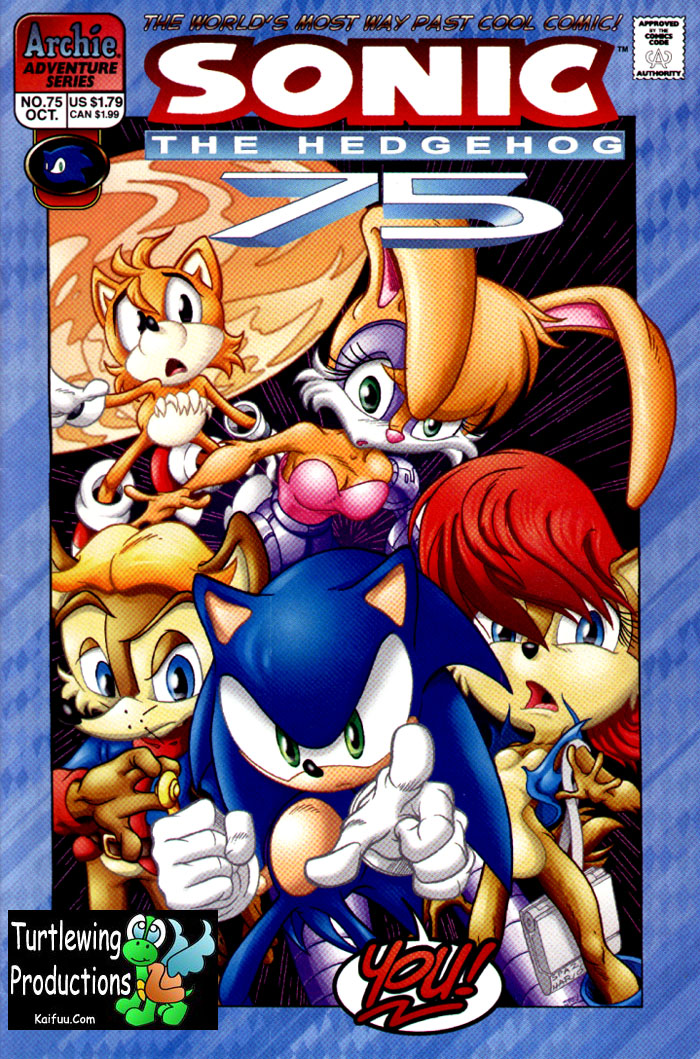 Sonic - Archie Adventure Series October 1999 Cover Page